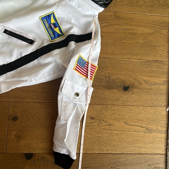 NEW Astronaut Space Commander Costume for Kids White and Black - Picture 13 of 15